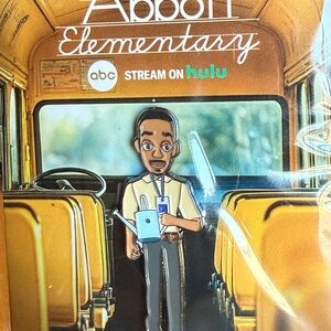 Abbott Elementary Gregory Eddie SDCC 2025 Collectible Enamel Pin